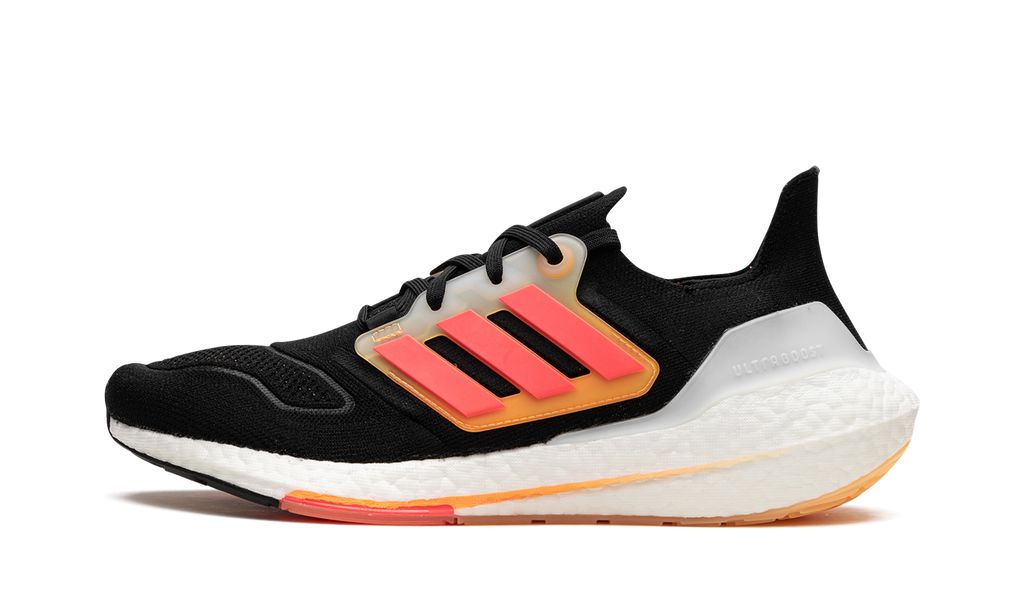 Adidas Ultraboost 22 Black Turbo Flash Orange Adidas Ultra Boost 22 Black Turbo Flash Orange Keesef