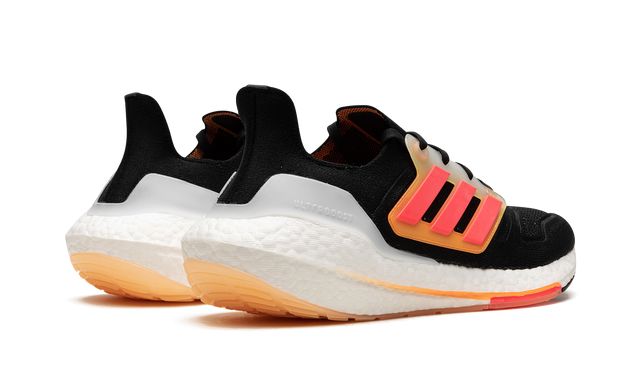 Adidas Ultraboost 22 Black Turbo Flash Orange Adidas Ultra Boost 22 Black Turbo Flash Orange Keesef