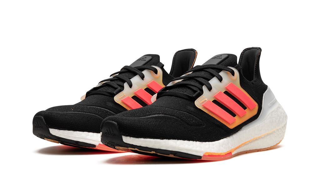 Adidas Ultraboost 22 Black Turbo Flash Orange Adidas Ultra Boost 22 Black Turbo Flash Orange Keesef