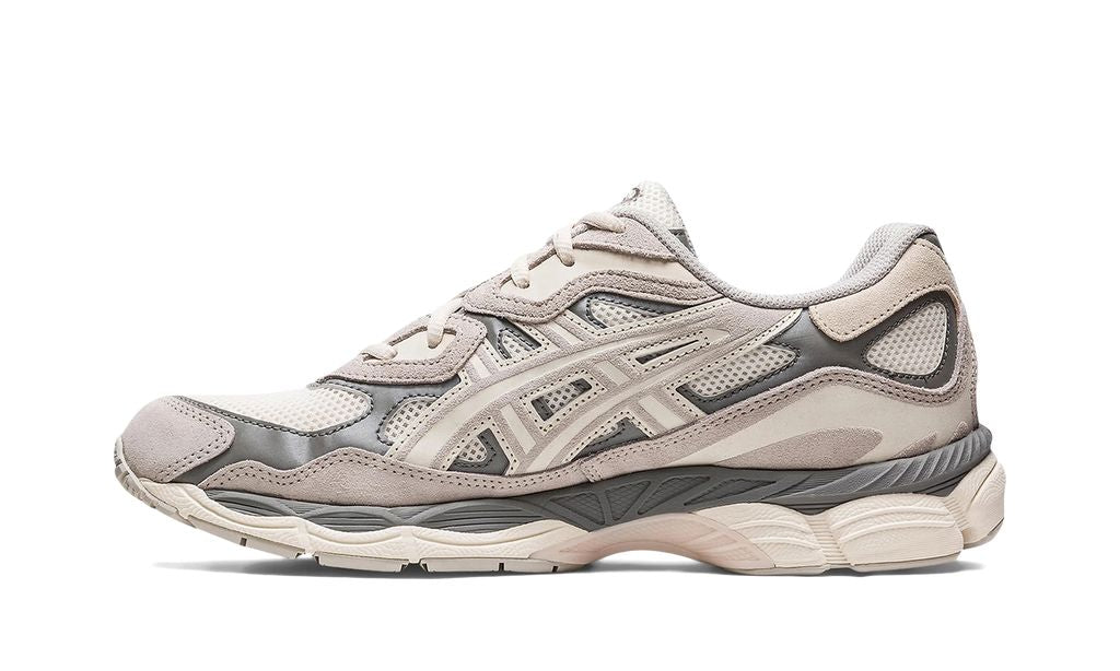 Asics Gel Nyc cream/oyster Grey ASICS Gel-NYC Ivory Mid Grey Keesef