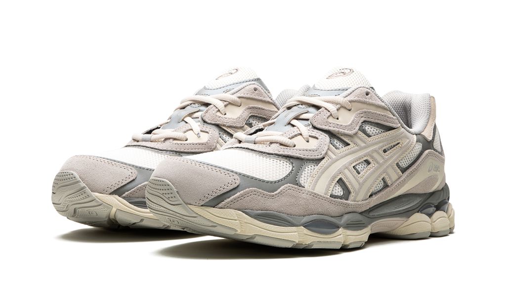 Asics Gel Nyc cream/oyster Grey ASICS Gel-NYC Ivory Mid Grey Keesef