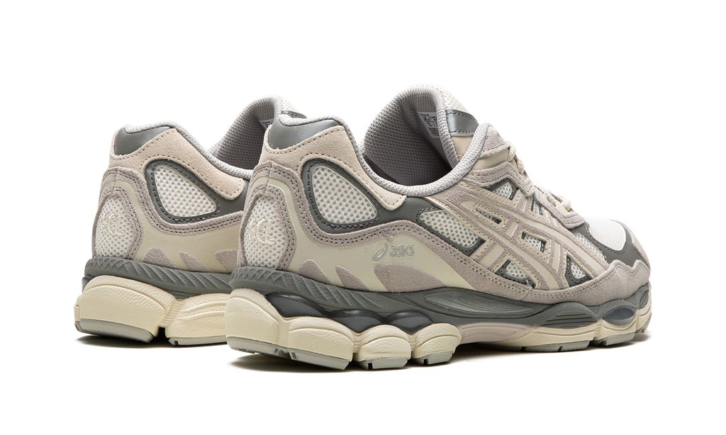 Asics Gel Nyc cream/oyster Grey ASICS Gel-NYC Ivory Mid Grey Keesef