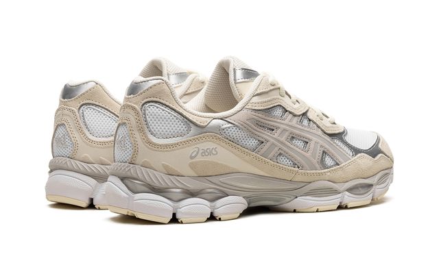 ASICS Gel-NYC White Oyster Grey ASICS Gel-NYC White Oyster Grey Keesef