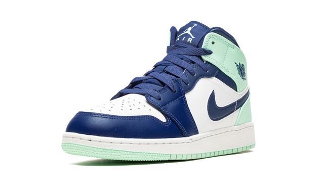Jordan 1 Mid Mystic Navy Mint Foam Jordan 1 Mid Mystic Navy Mint Foam Keesef