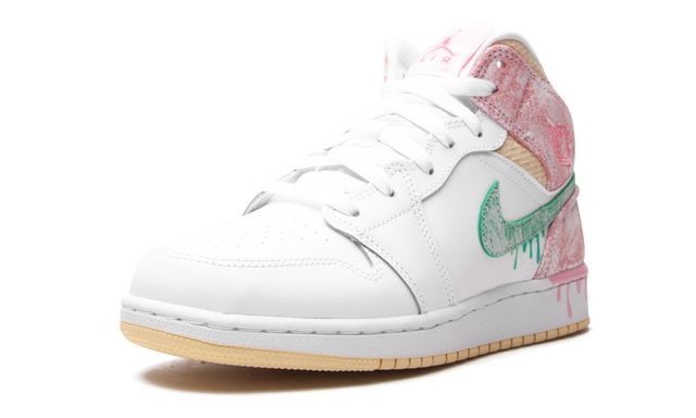 Jordan 1 Mid Paint Drip Jordan 1 Mid Paint Drip Keesef