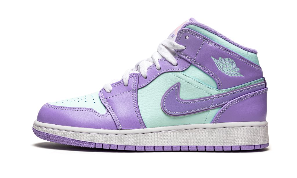 Jordan 1 Mid Purple Aqua Jordan 1 Mid Purple Aqua Keesef