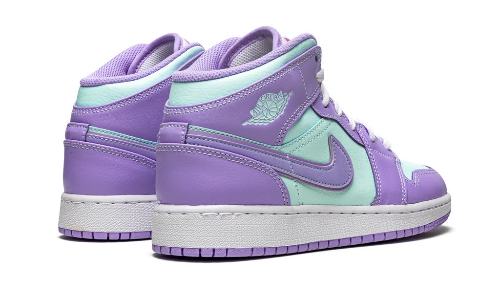 Jordan 1 Mid Purple Aqua Jordan 1 Mid Purple Aqua Keesef