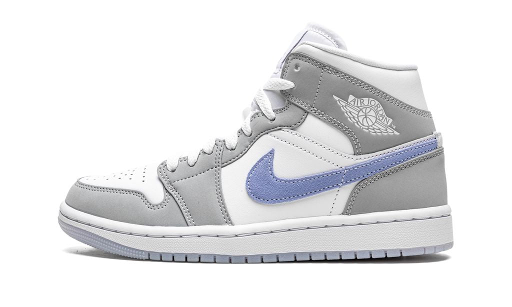 Jordan 1 Mid Wolf Grey Aluminum Jordan 1 Mid Wolf Grey Aluminum Keesef