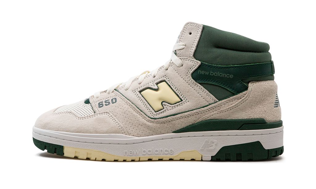 New Balance 650R Sea Salt Nightwatch Green Keesef