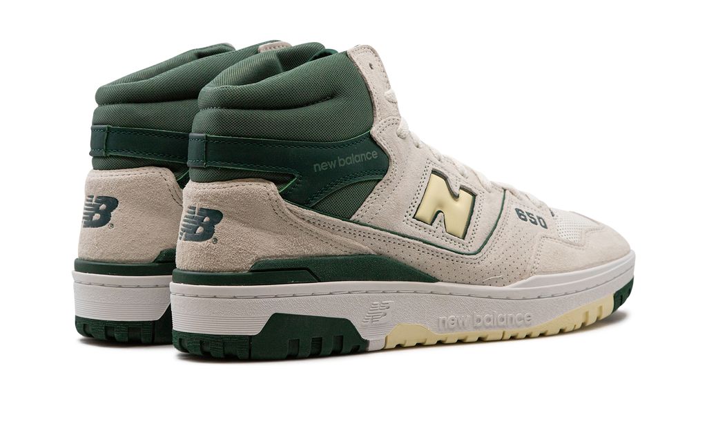 New Balance 650R Sea Salt Nightwatch Green Keesef