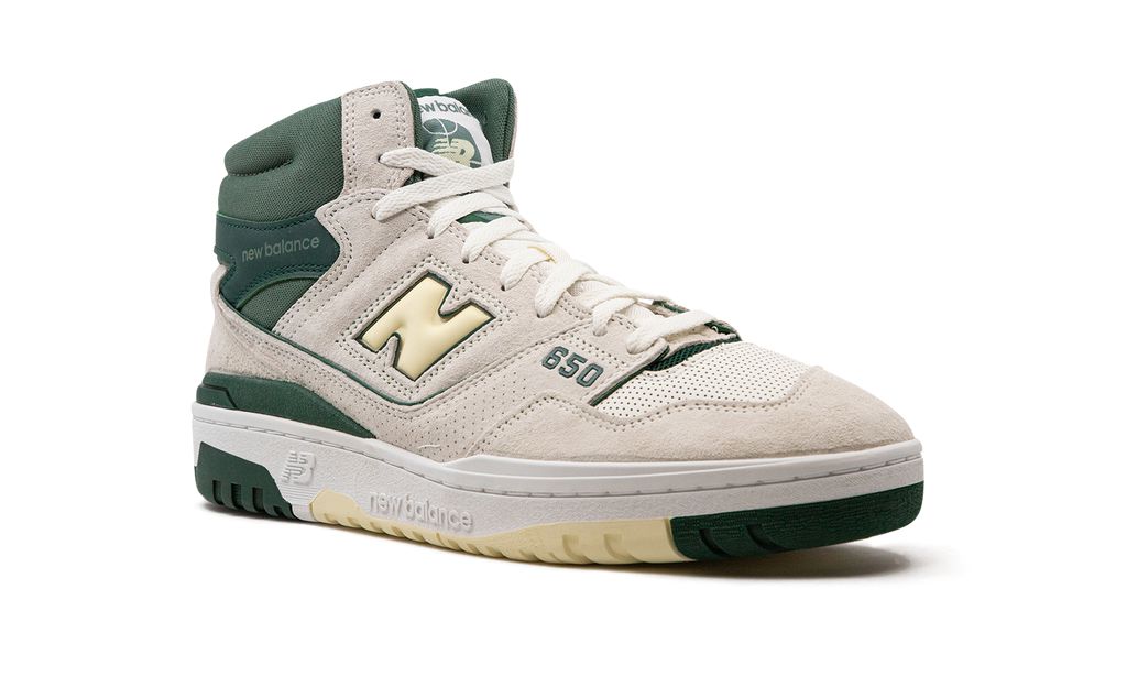 New Balance 650R Sea Salt Nightwatch Green Keesef