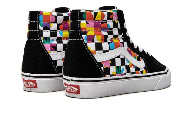 Vans SK8-Hi "Floral Checkerboard" Keesef