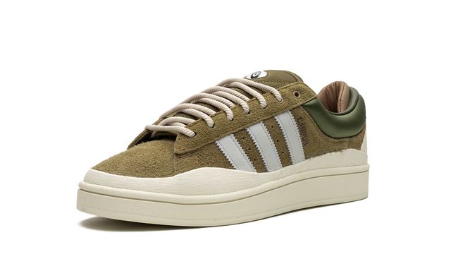 Adidas Campus Bad Bunny Light Olive Adidas Bad Bunny Campus Light White Keesef