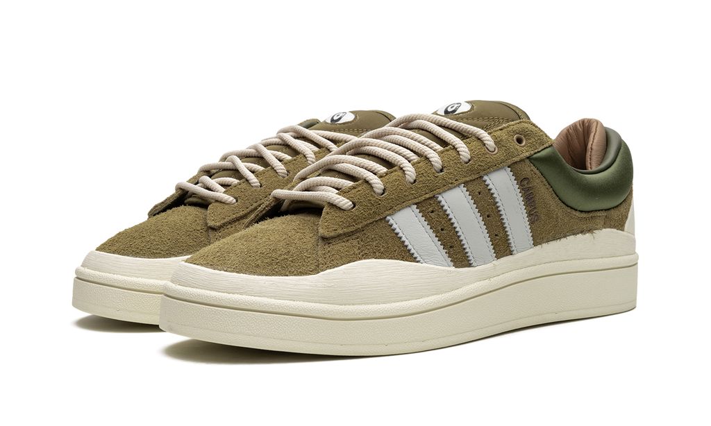 Adidas Campus Bad Bunny Light Olive Adidas Bad Bunny Campus Light White Keesef
