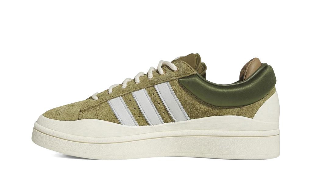 Adidas Campus Bad Bunny Light Olive Adidas Bad Bunny Campus Light White Keesef
