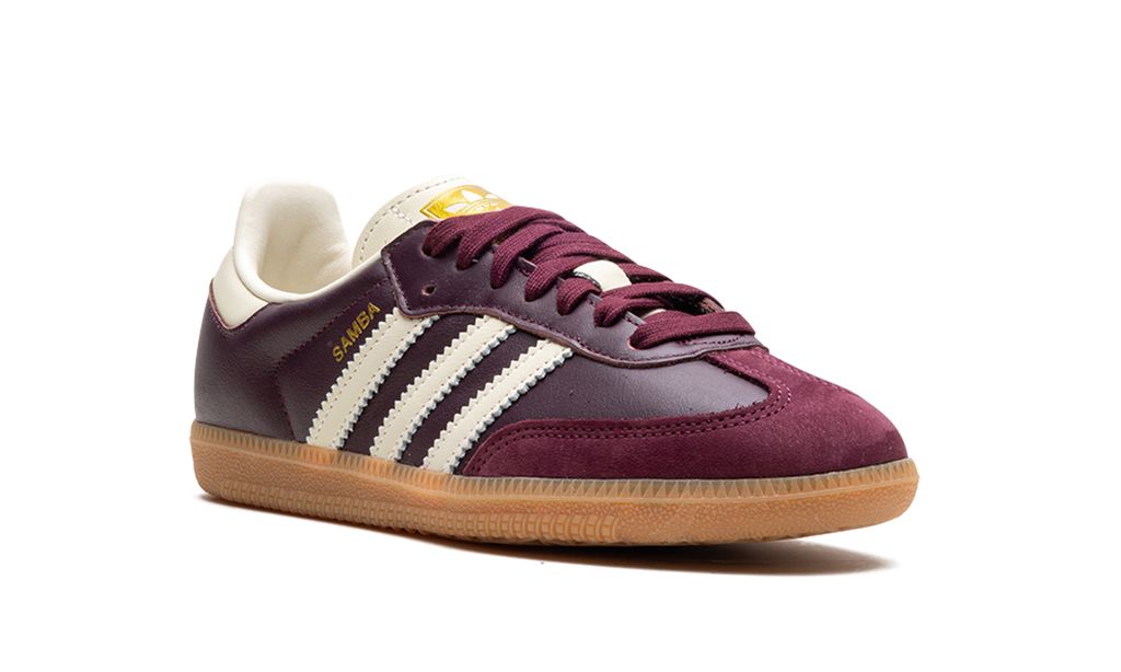 Adidas Samba Maroon Cream White Keesef