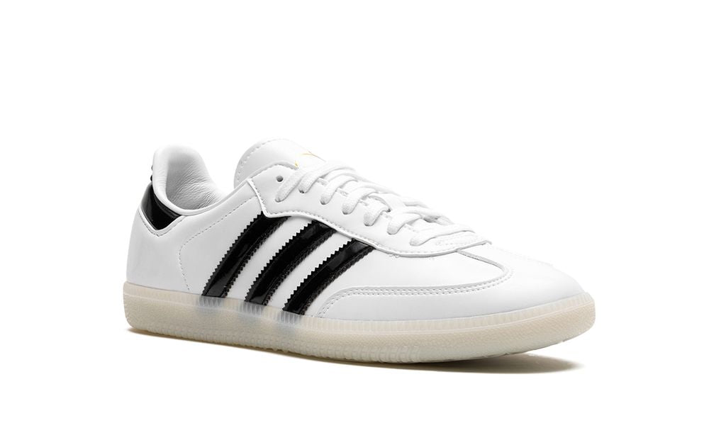 Adidas Samba White Patent Leather Keesef
