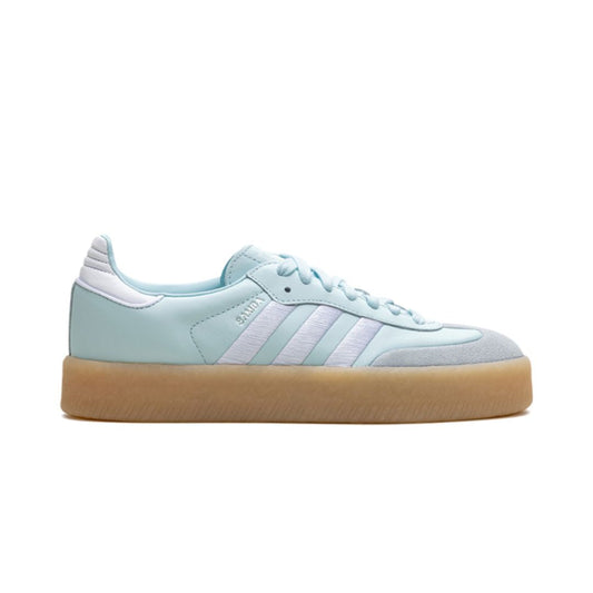 Adidas Sambae Almost Blue Silver Metallic Gum Adidas Samba Vegan Keesef