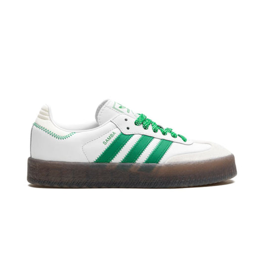 Adidas Sambae Cloud White Green Adidas Samba Vegan Keesef