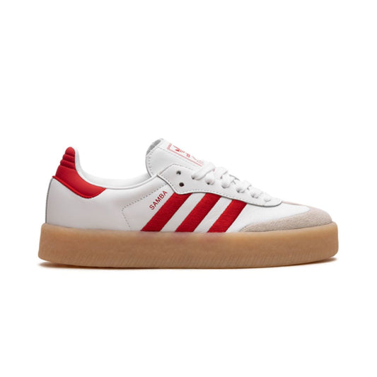 Adidas Sambae White / Red Adidas Samba Vegan Keesef