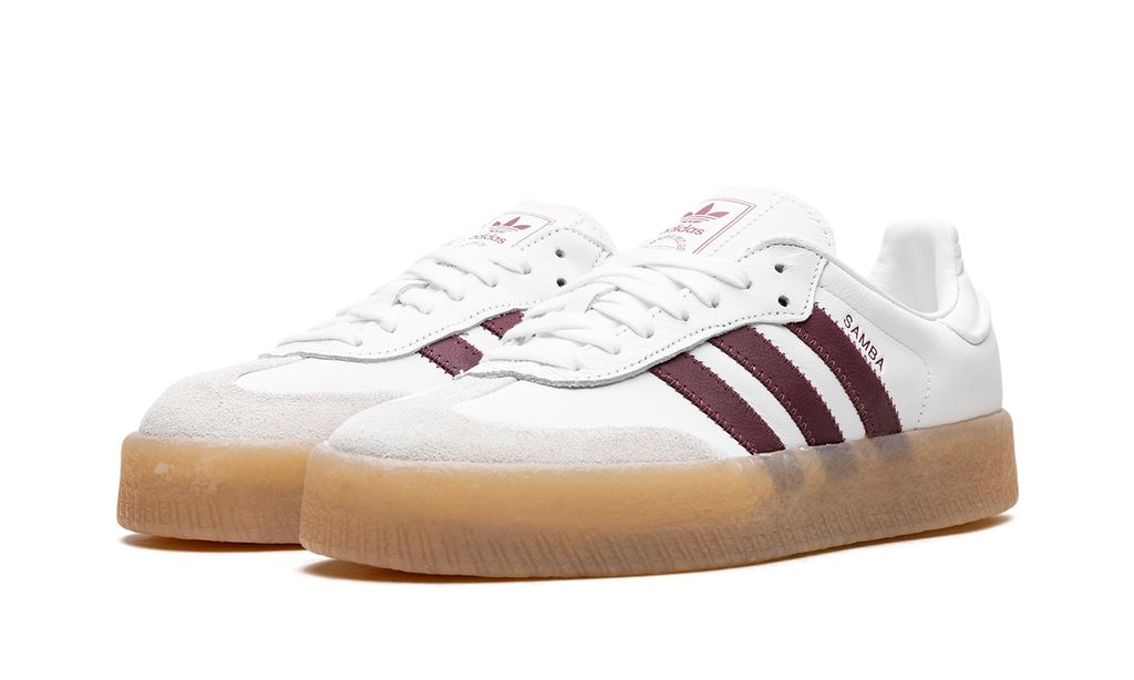Adidas Sambae White Shadow Red Adidas Samba Vegan Keesef