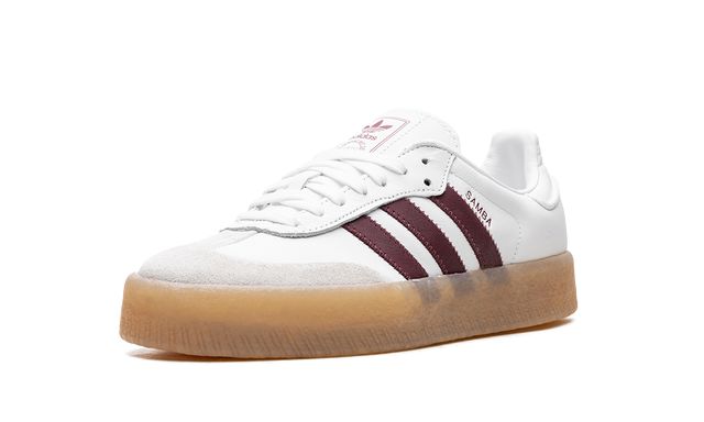 Adidas Sambae White Shadow Red Adidas Samba Vegan Keesef