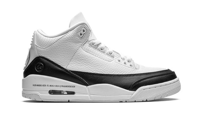 Fragment x Air Jordan 3 White Keesef