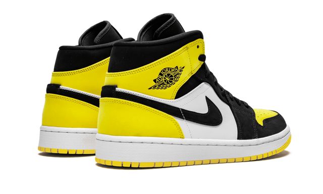 Jordan 1 Mid Yellow Toe Black Jordan 1 Mid Coconut Milk Keesef