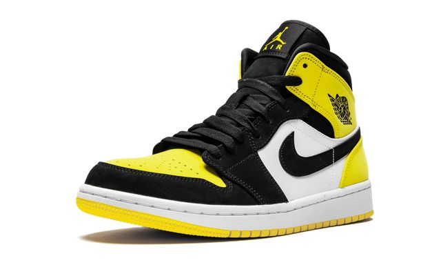 Jordan 1 Mid Yellow Toe Black Jordan 1 Mid Coconut Milk Keesef