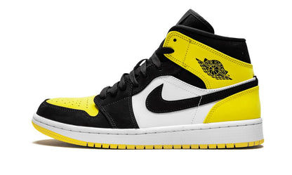 Jordan 1 Mid Yellow Toe Black Jordan 1 Mid Coconut Milk Keesef