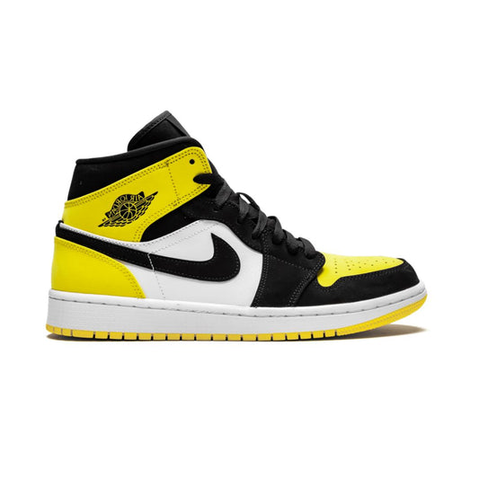 Jordan 1 Mid Yellow Toe Black Jordan 1 Mid Coconut Milk Keesef