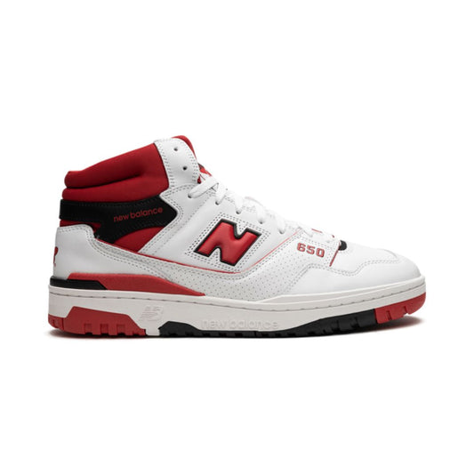 New Balance 650 White/Red Keesef