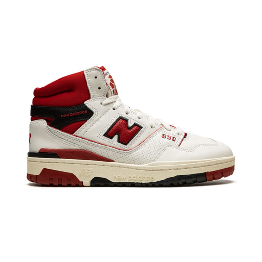 New Balance 650R Aimé Leon Dore - White / Red Keesef