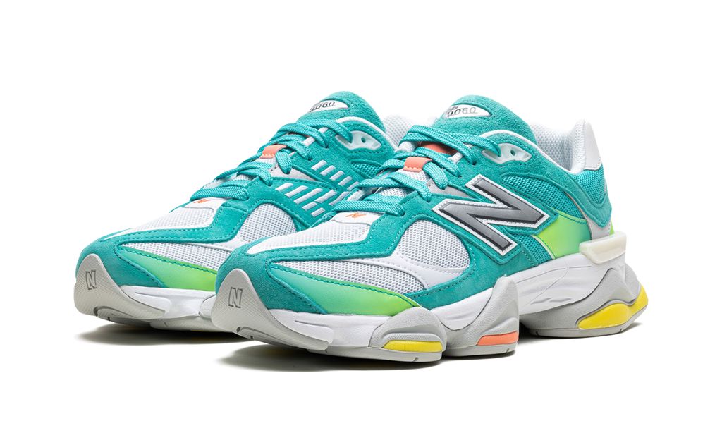 New Balance 9060 Cyan Burst New Balance 9060 Quartz Grey Keesef