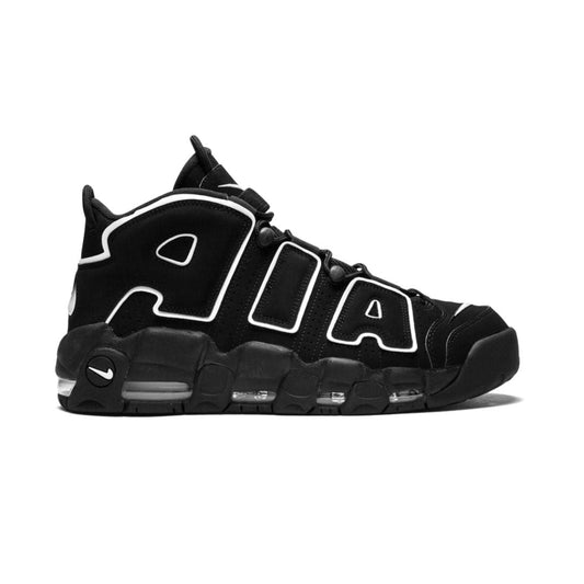 Nike Air More Uptempo Black White Keesef